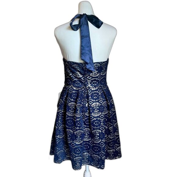 NWT B. Darlin Sequin Lace Dress Size 9/10 - Picture 4 of 5